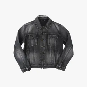 Distressed Light Washed Denim Jacket