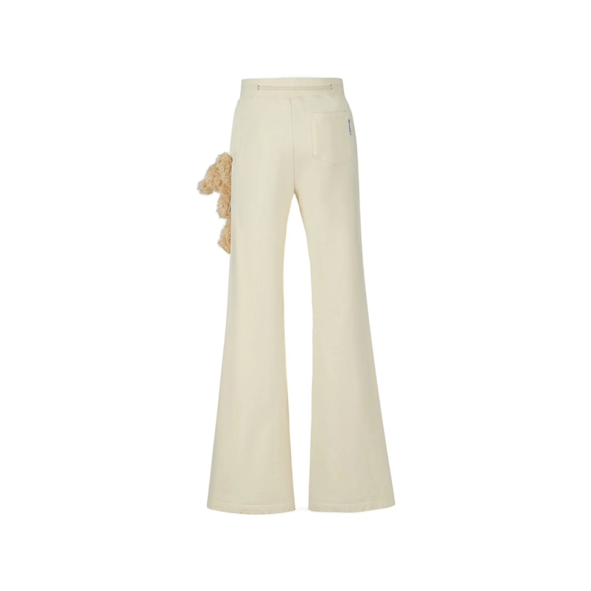 Doozoo Flare Jeans In Beige