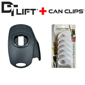 Draft Top® Lift Universal    Can Clip 6 Pack New & Improved
