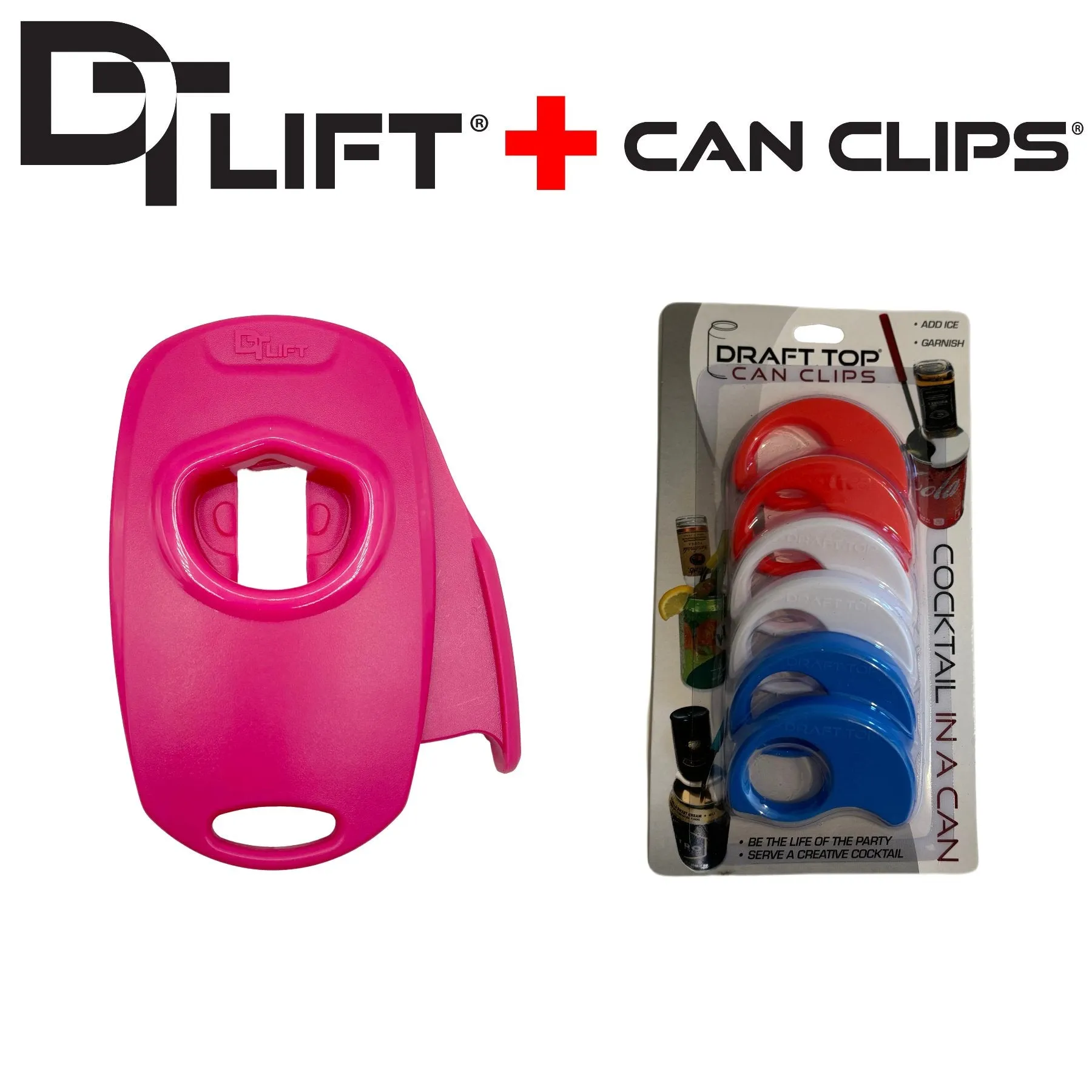 Draft Top® Lift Universal    Can Clip 6 Pack New & Improved