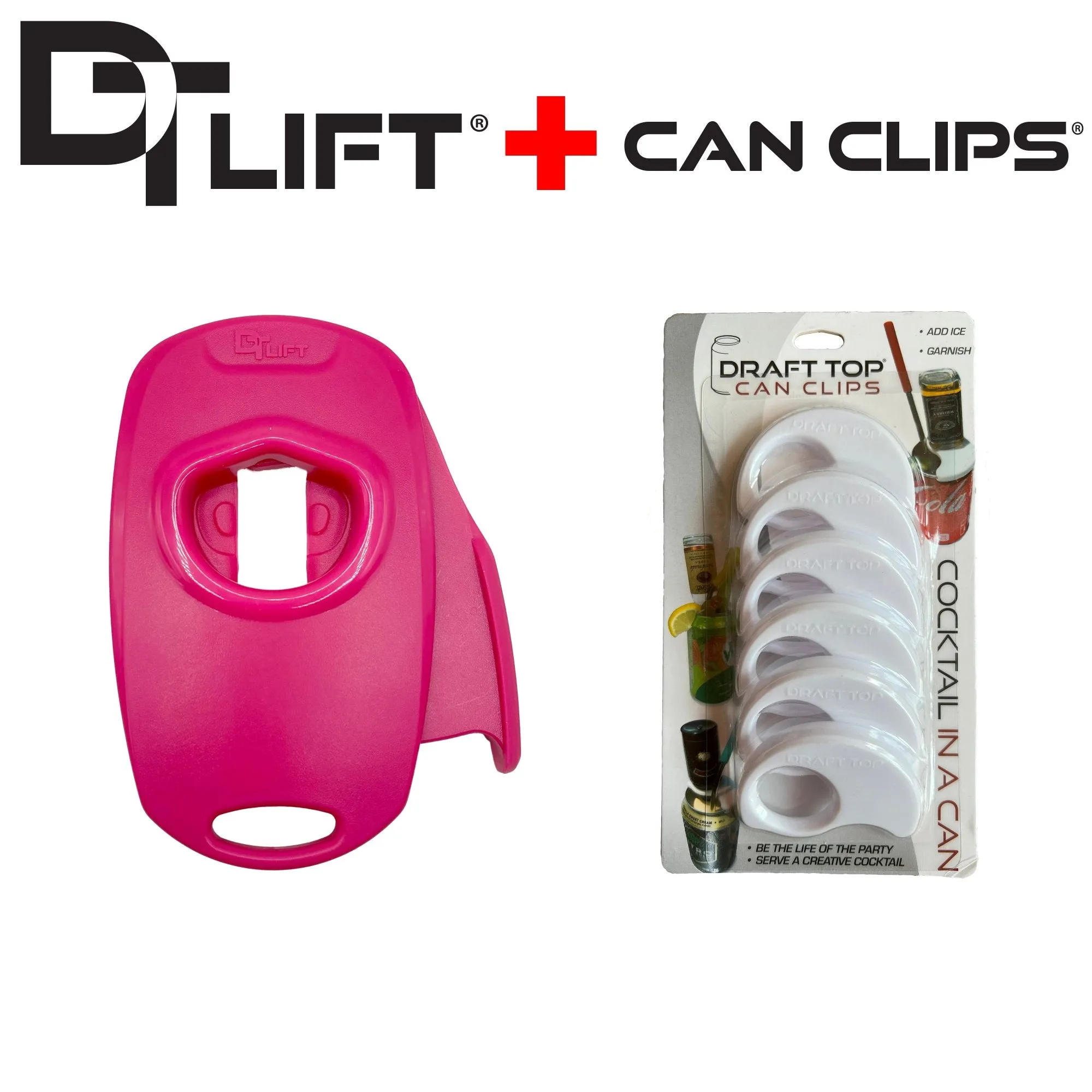 Draft Top® Lift Universal    Can Clip 6 Pack New & Improved