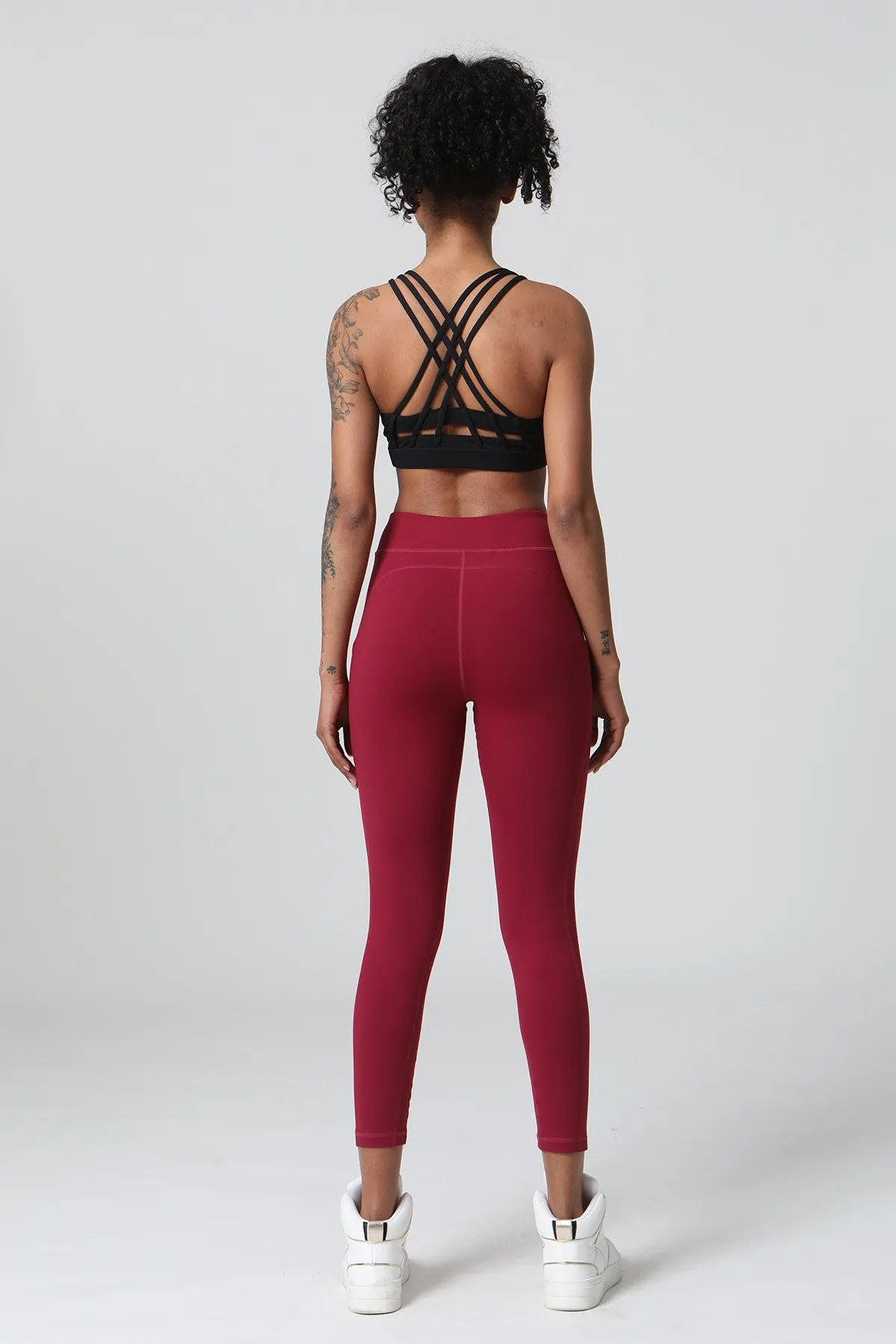 Drawstring High Rise Lounge Leggings with Pockets