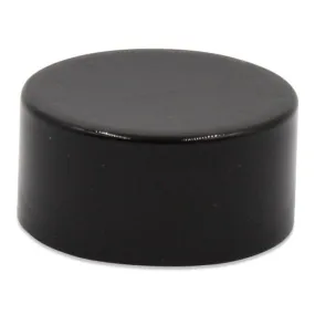 eBottles Black Smooth Sided Child-Resistant Foil-Lined Cap | 28 mm