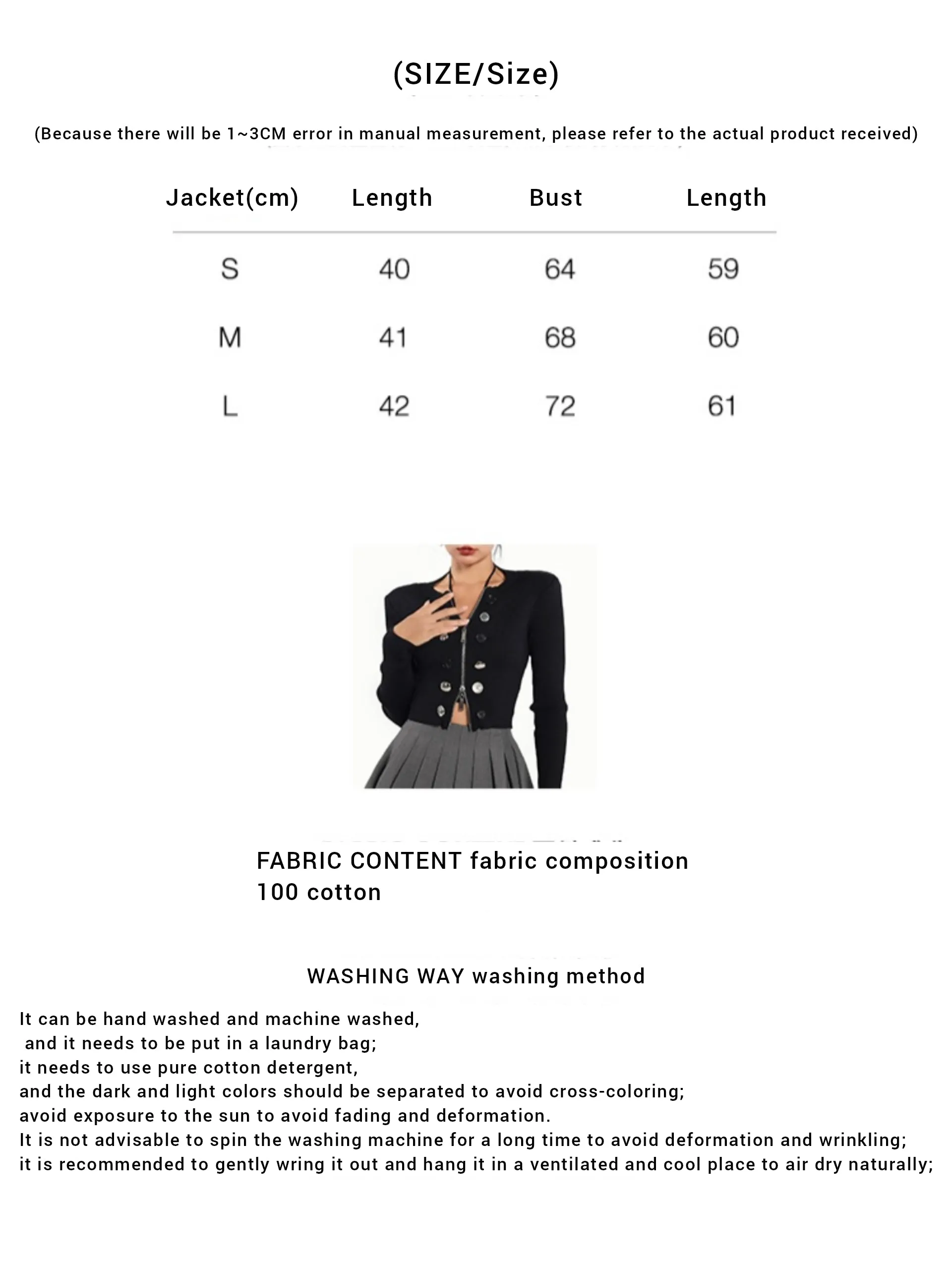 Ella Zip Up Long Sleeve Solid Color Black Top