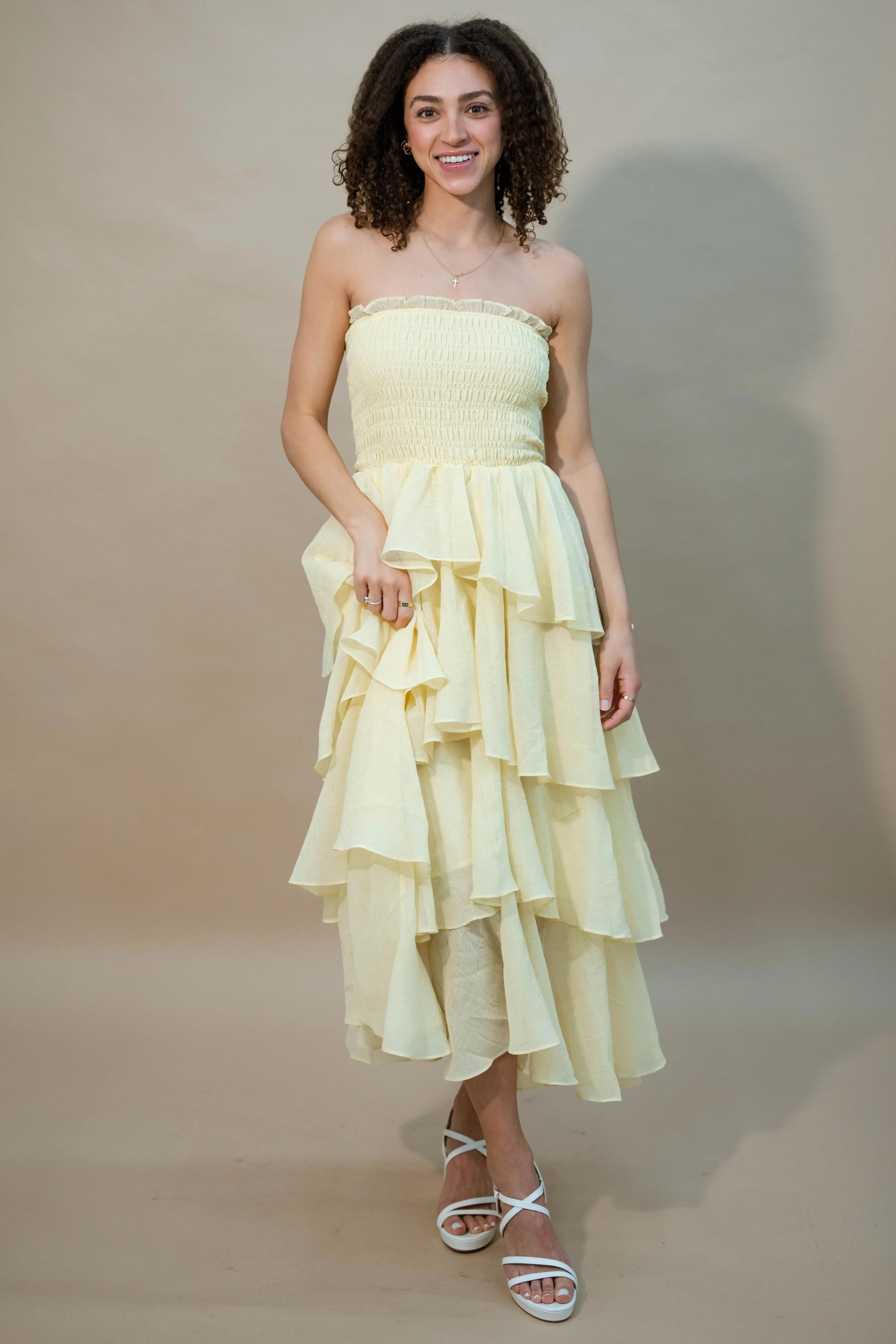 Emabella Layered Maxi Dress
