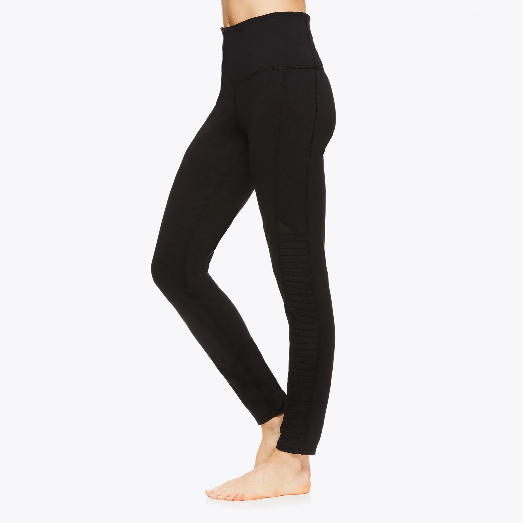 Emila Hi Rise Pintuck Mesh Legging