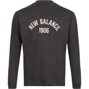 Essentials Varsity Long Sleeve T-Shirt - Blacktop