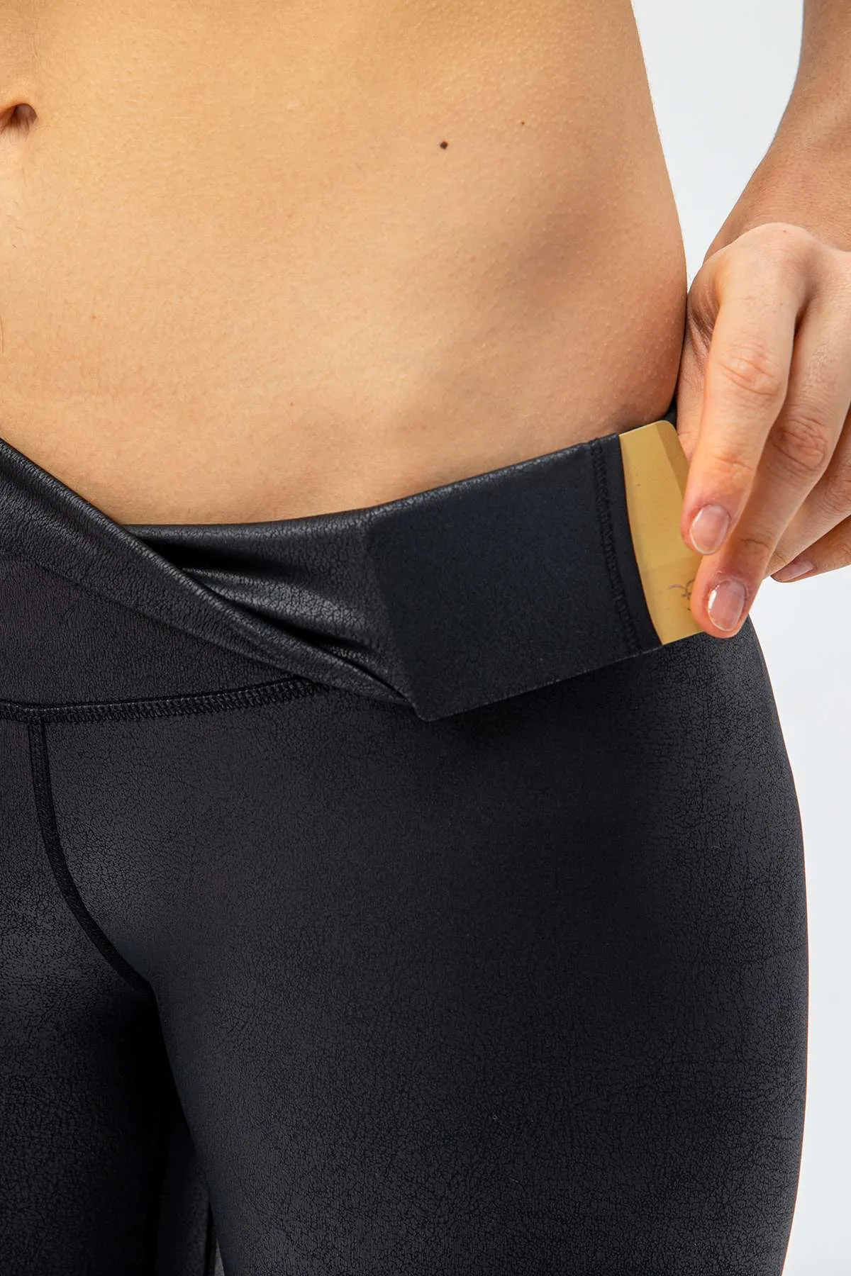 Faux Leather Moto Leggings