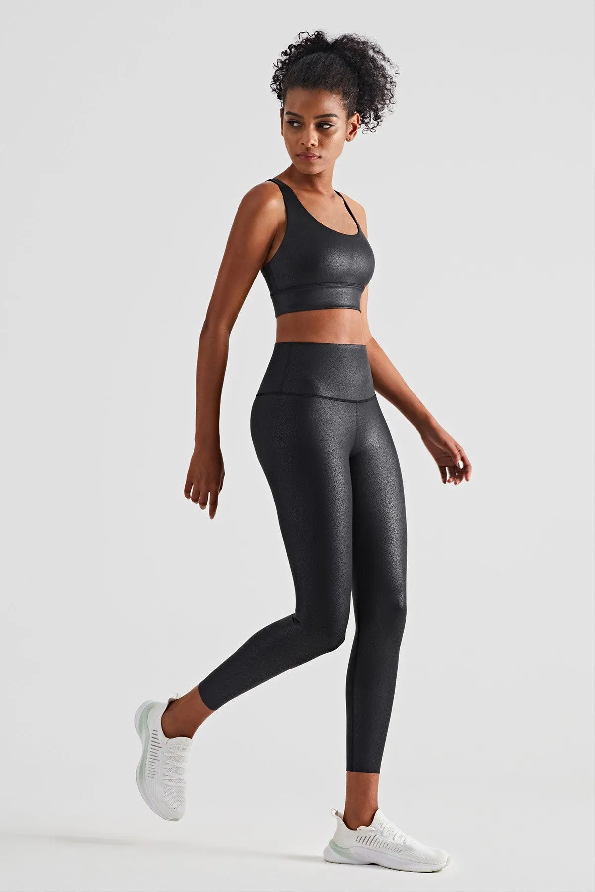 Faux Leather Moto Leggings