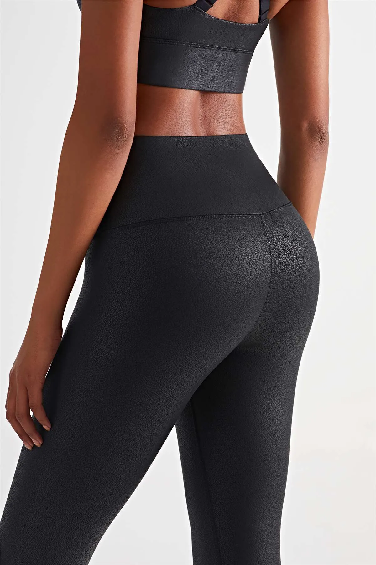 Faux Leather Moto Leggings
