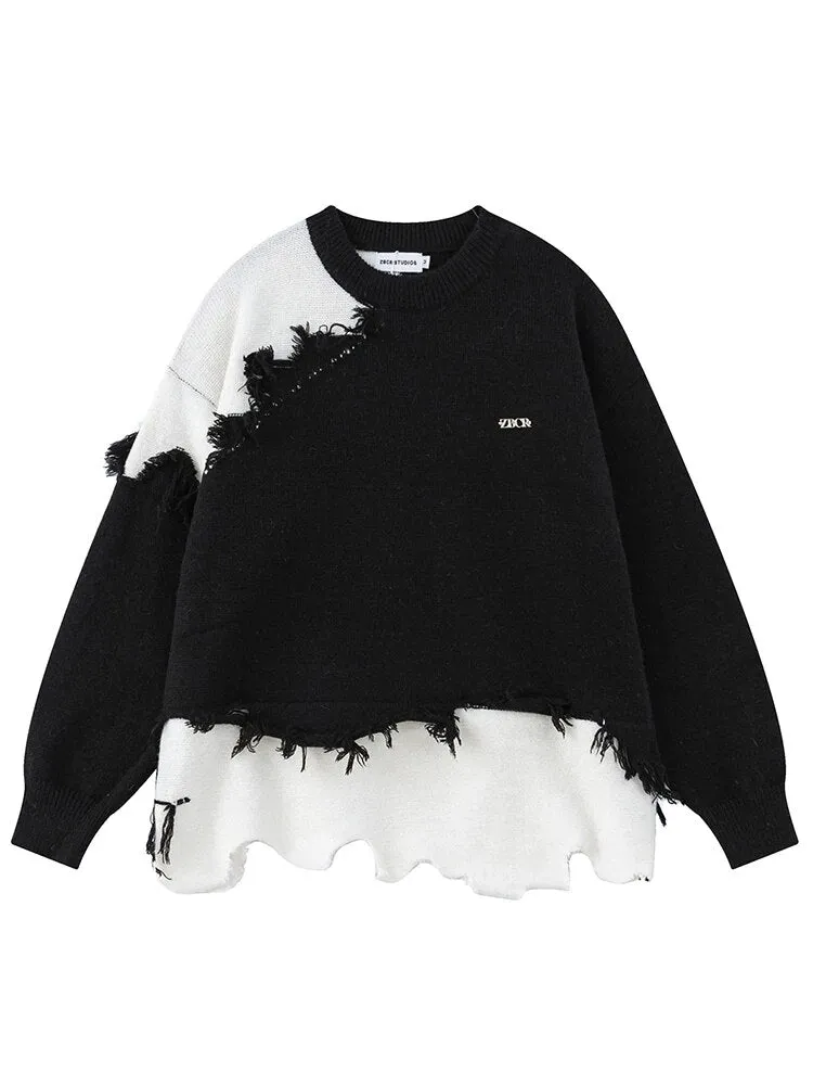 Fiene - Pull en coton vintage