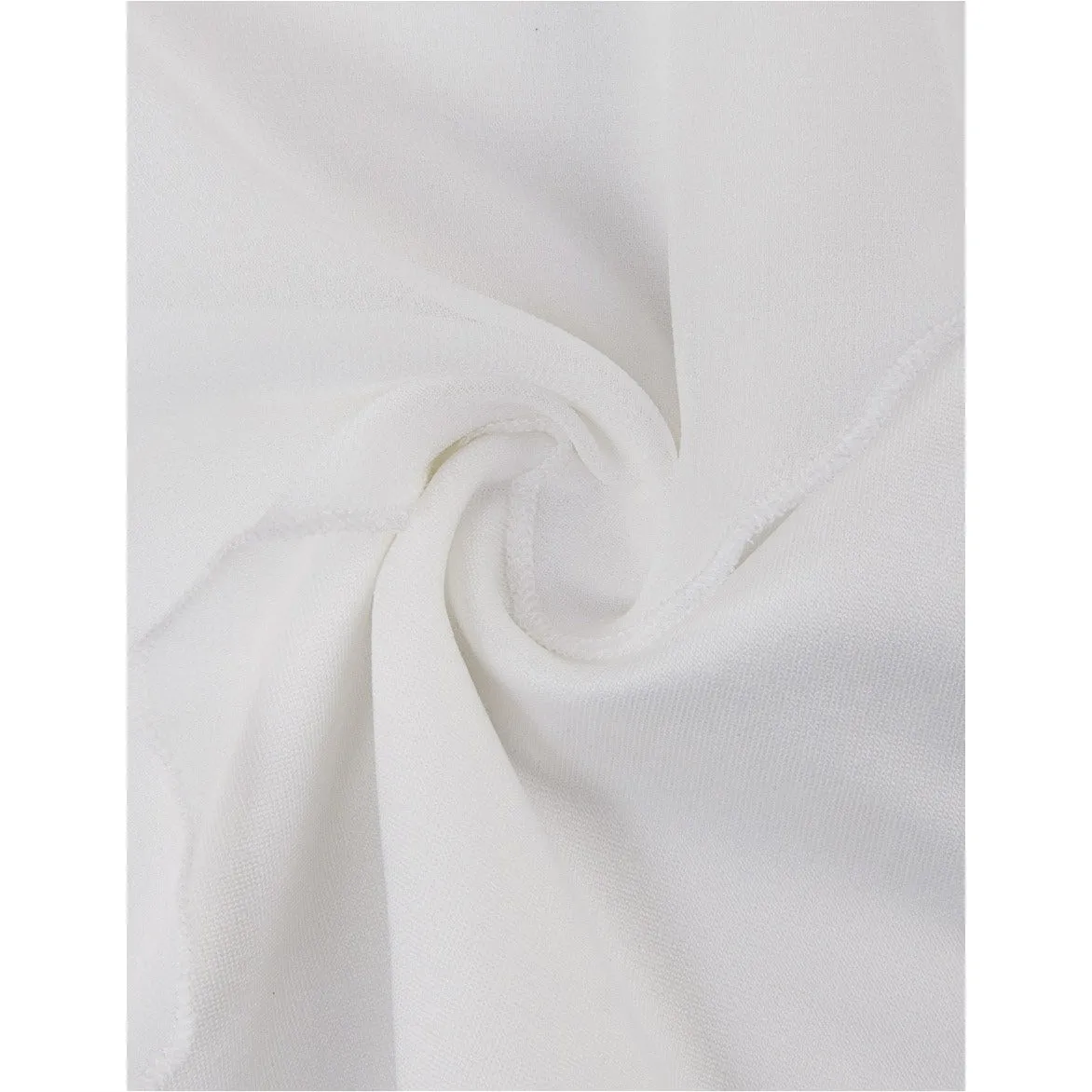 Flared Short Sleeve Chiffon Blouse