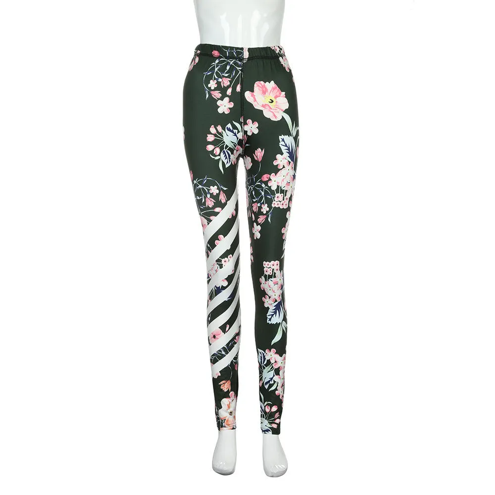 Floral Printed Leggings