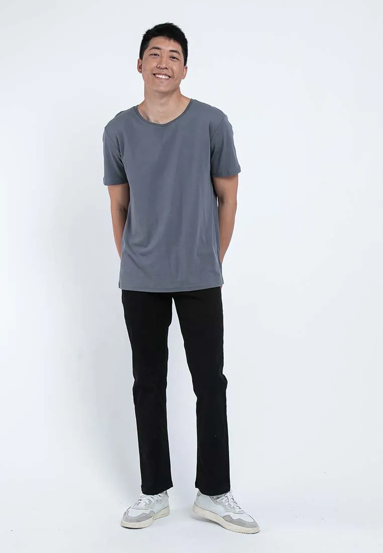 Forest Stretchable Chino Pants Trousers Straight Cut Khakis Pant Men Cotton Men Long Pants | Seluar Lelaki - 610197