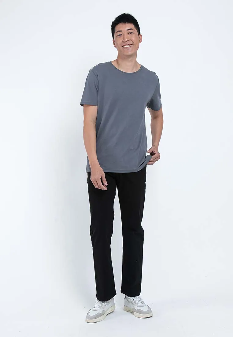 Forest Stretchable Chino Pants Trousers Straight Cut Khakis Pant Men Cotton Men Long Pants | Seluar Lelaki - 610197