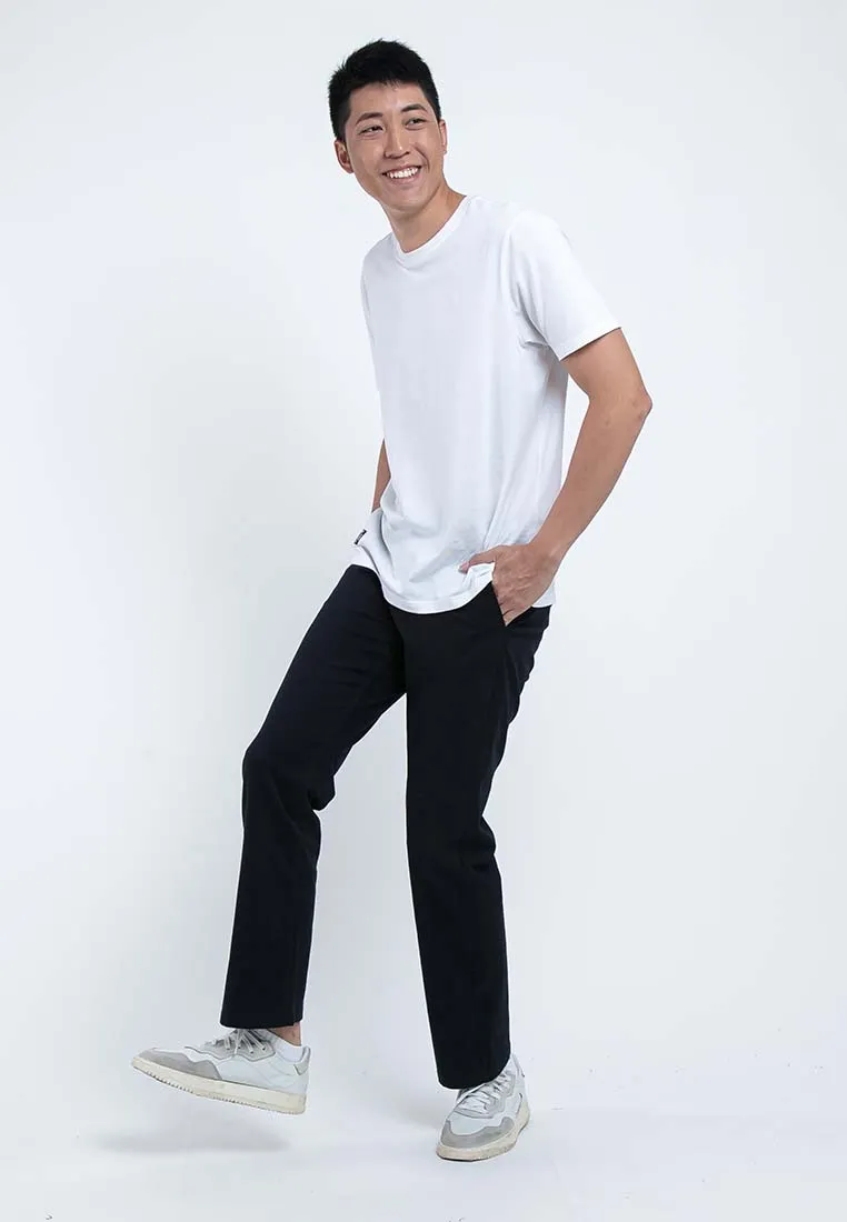 Forest Stretchable Chino Pants Trousers Straight Cut Khakis Pant Men Cotton Men Long Pants | Seluar Lelaki - 610197
