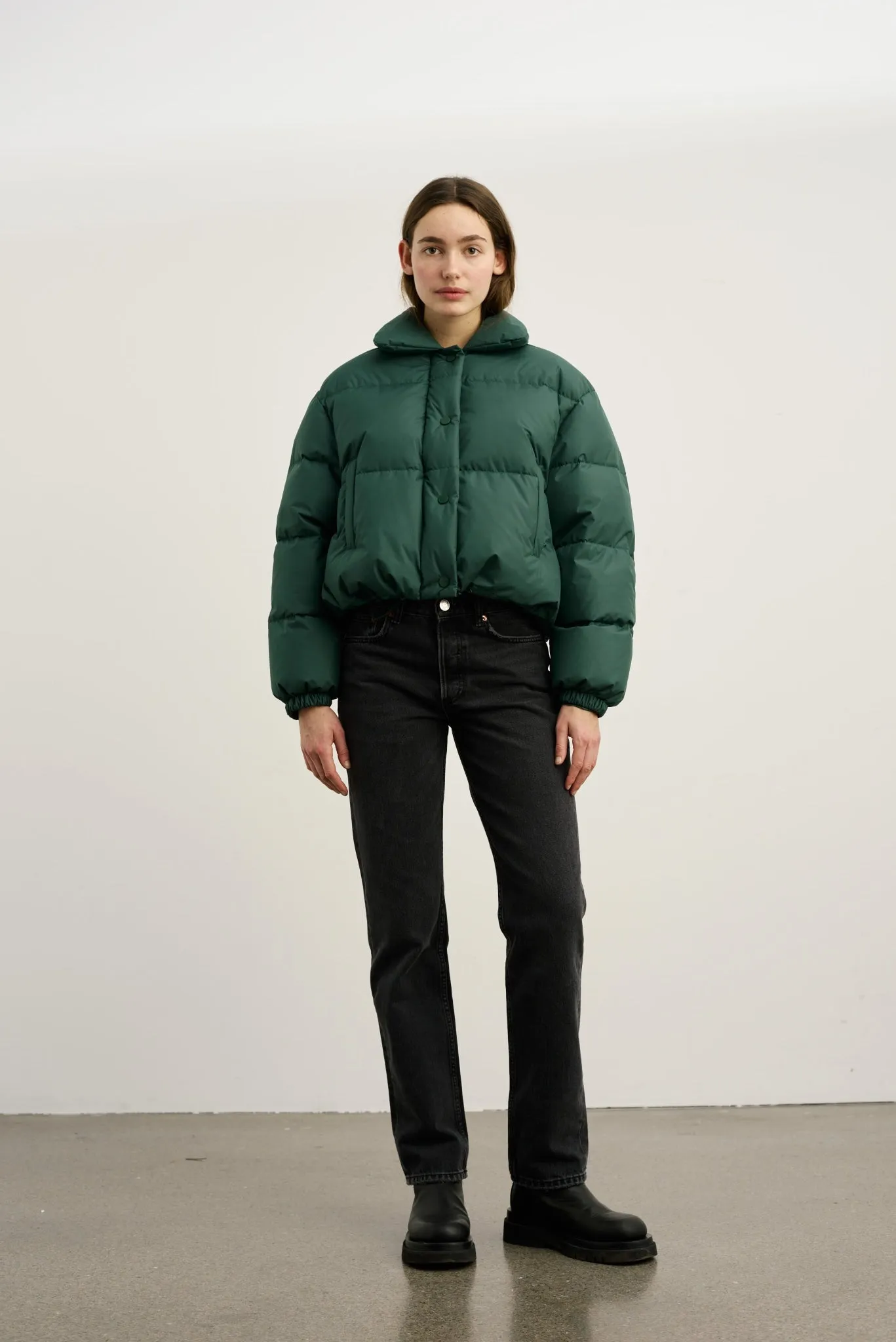 FREDERIKKE JACKET - DARK GREEN