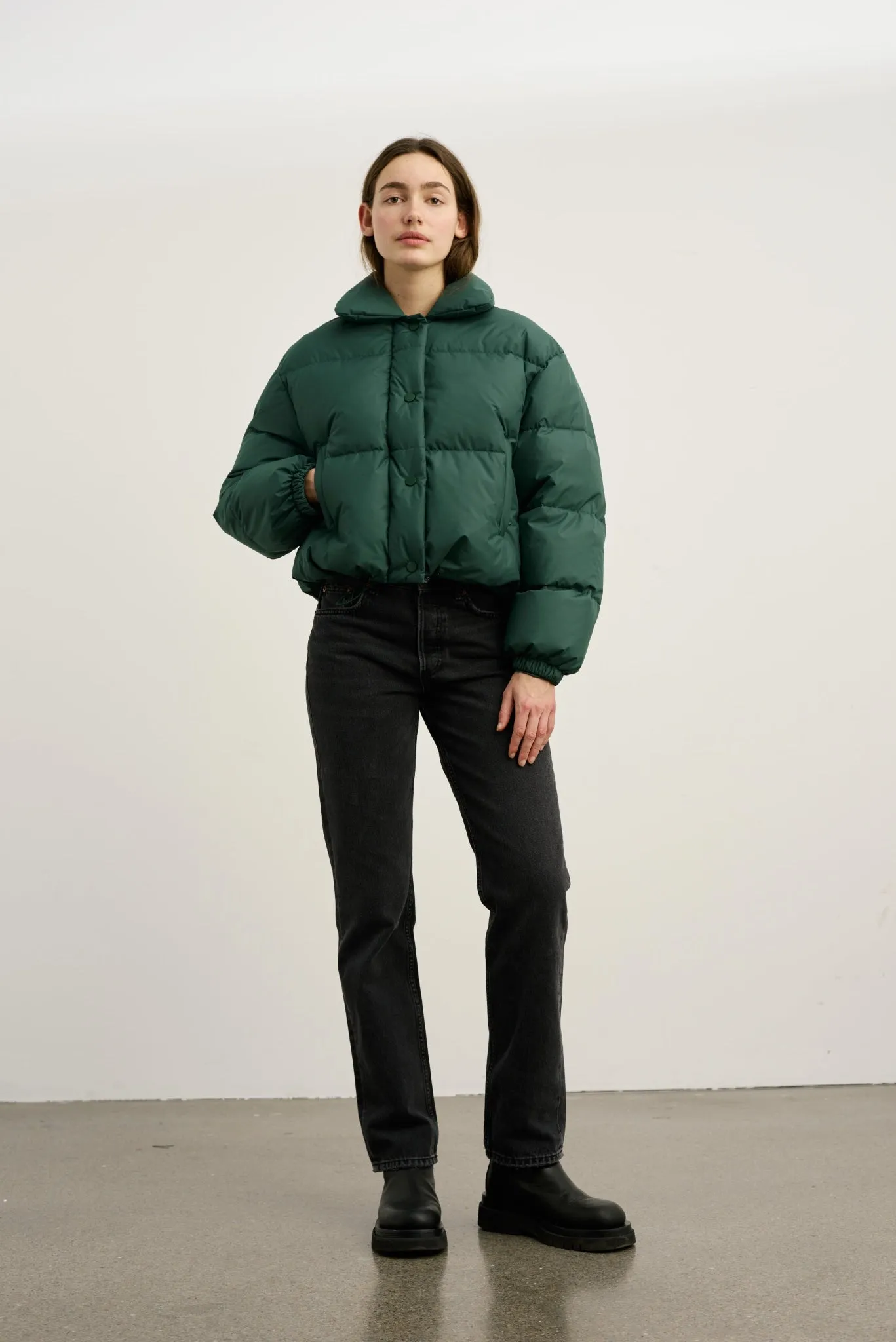 FREDERIKKE JACKET - DARK GREEN