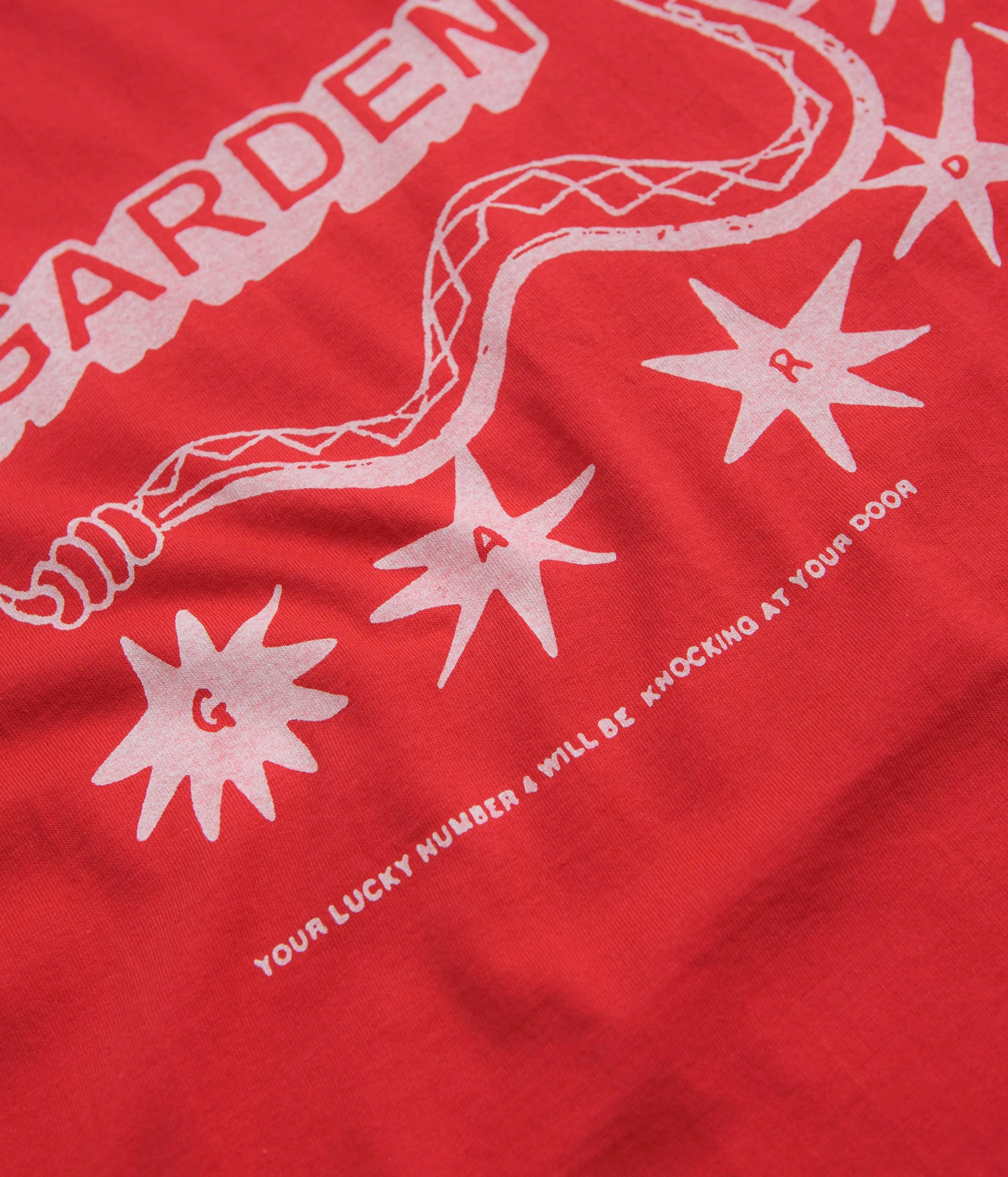 Garden SN4KES T-Shirt - Red