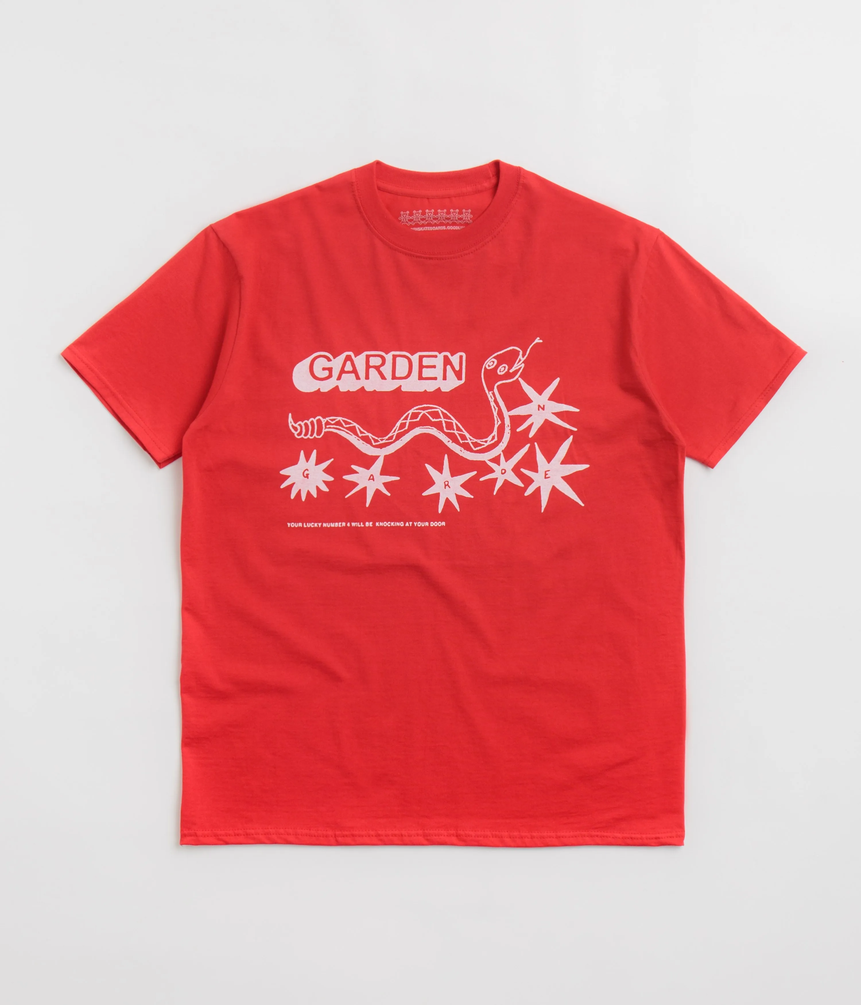 Garden SN4KES T-Shirt - Red