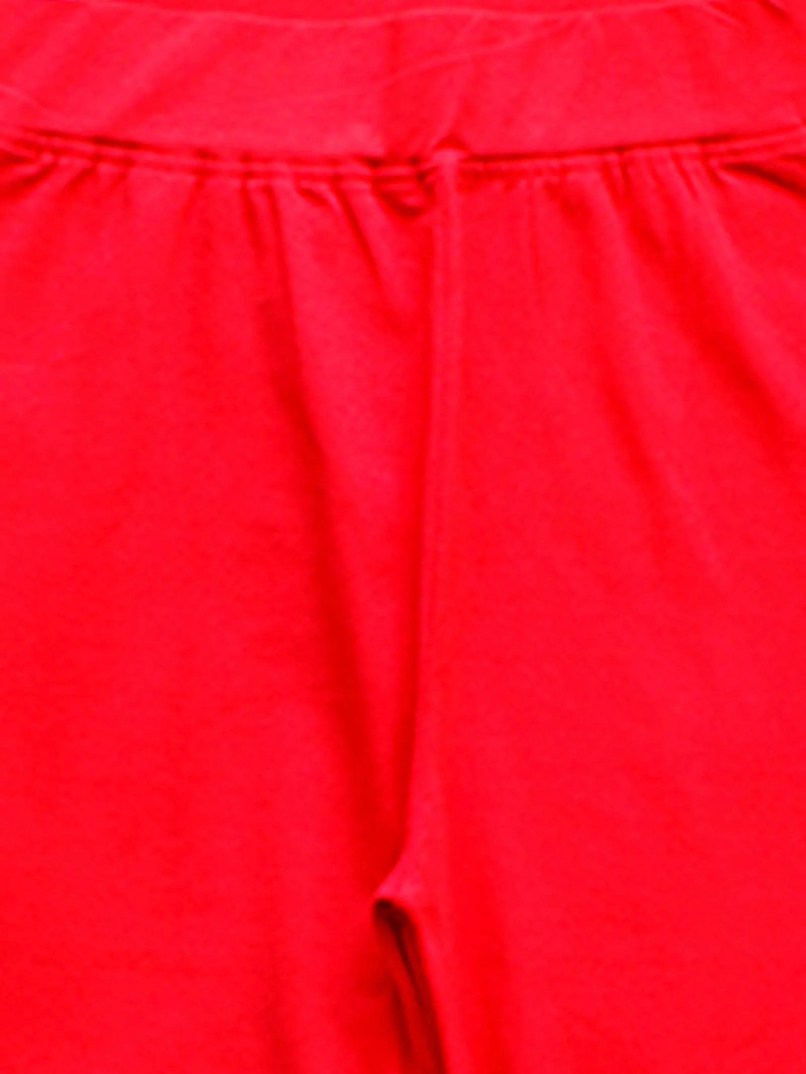 Girls Solid Capri Legging With Stud Pack Of 2