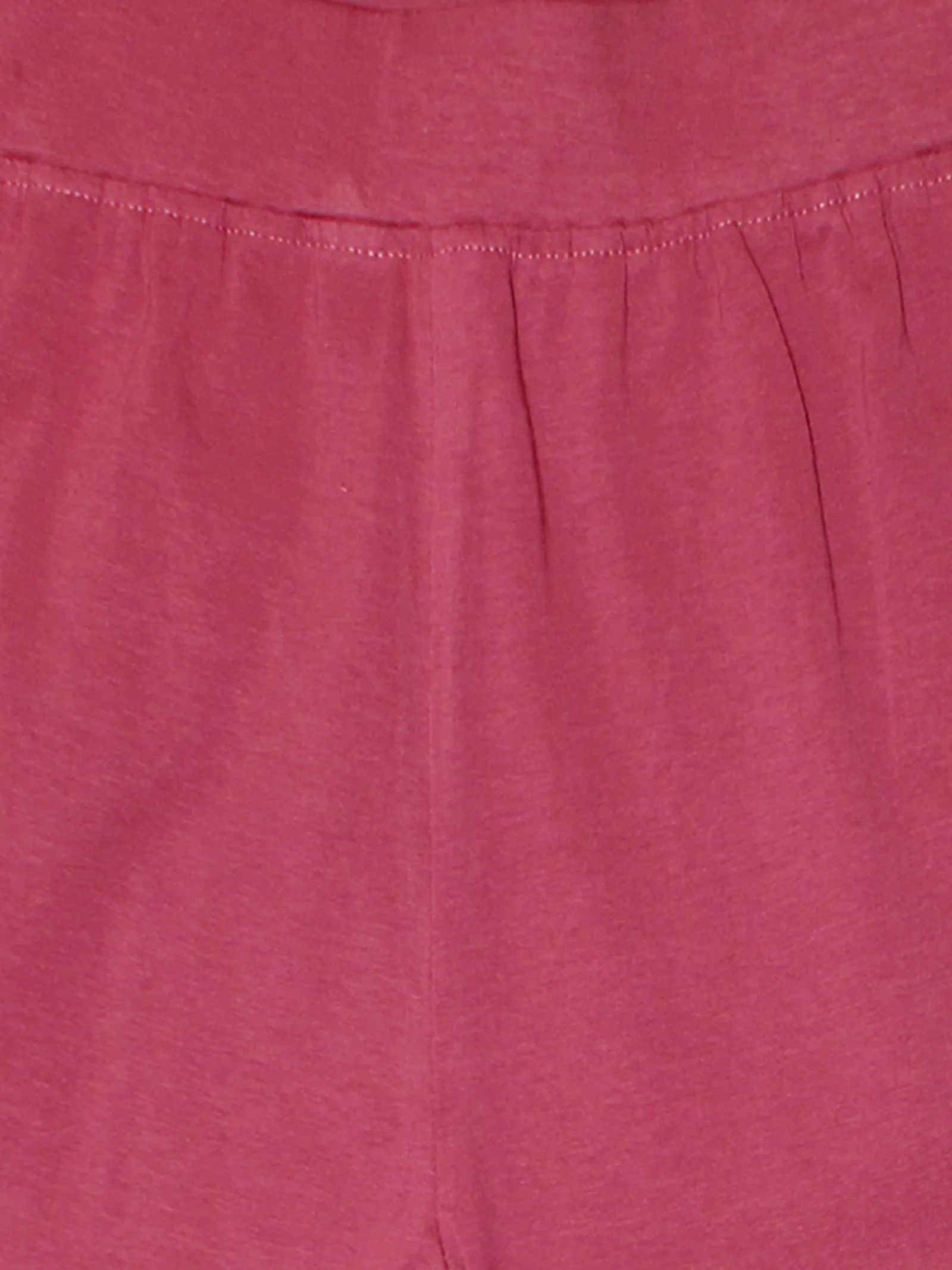 Girls Solid Capri Legging With Stud Pack Of 2