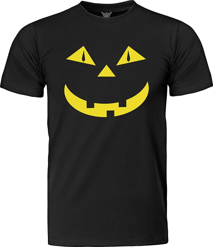 Glow in the Dark Jack O'Lantern Pumpkin Shirt for Halloween Costume and More