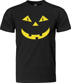 Glow in the Dark Jack O'Lantern Pumpkin Shirt for Halloween Costume and More