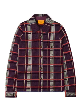 Guest in Residence Dylan Plaid Shirt in Midnight Combo