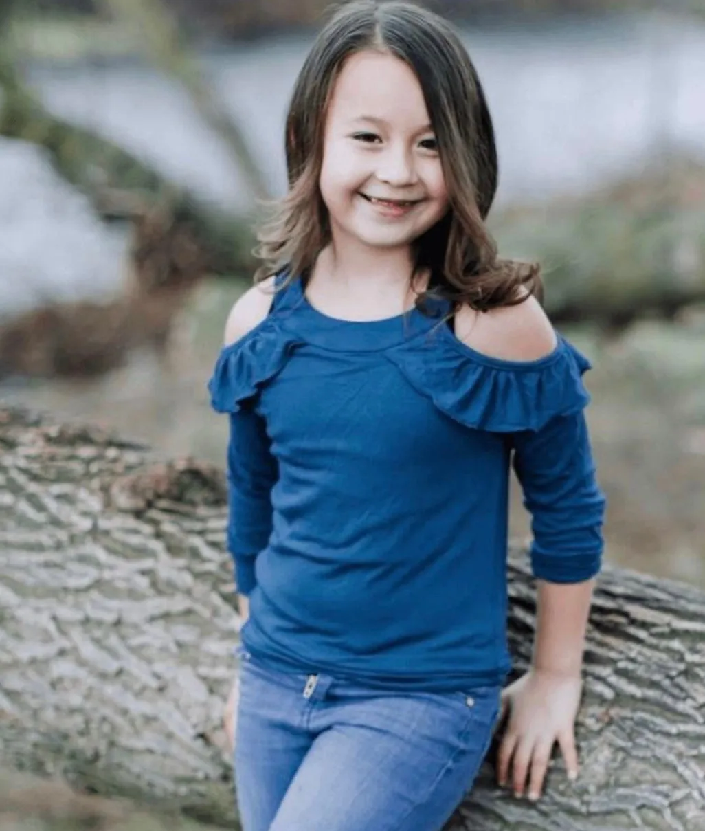 Hannah Cold Shoulder Knit Top