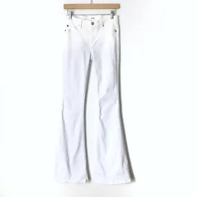 Hudson White Flare Jeans- Size 26 (Inseam 35”) see notes