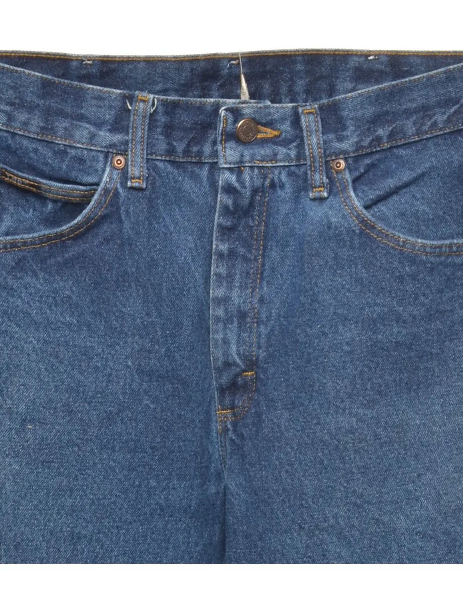 Indigo Straight-Leg Lee Jeans - W34 L33