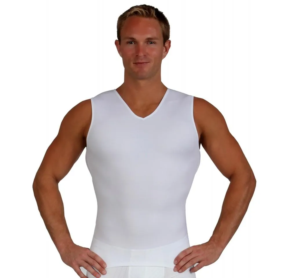 Insta Slim High Compression Sleeveless V Neck Tank ISVS00N1
