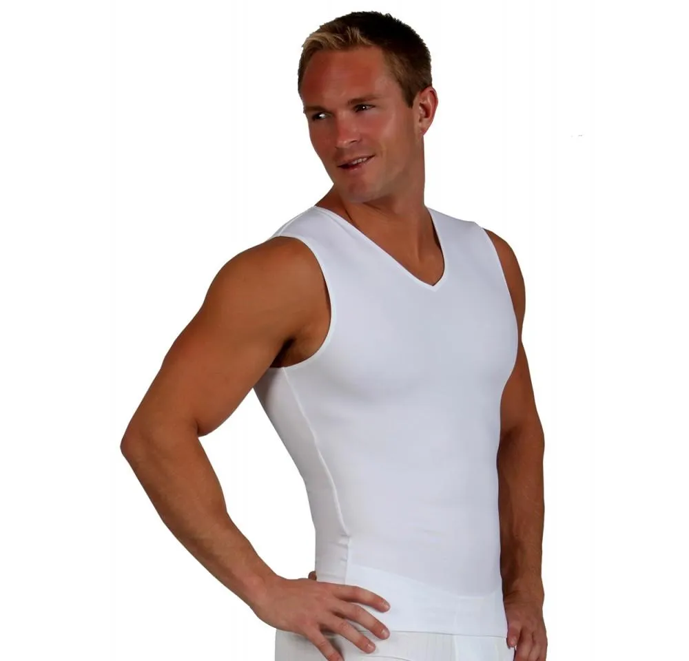 Insta Slim High Compression Sleeveless V Neck Tank ISVS00N1