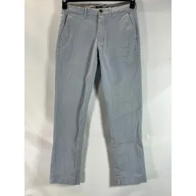J. CREW Men's Light Blue Flex Sutton Straight-Fit Chino Pants SZ 31X32