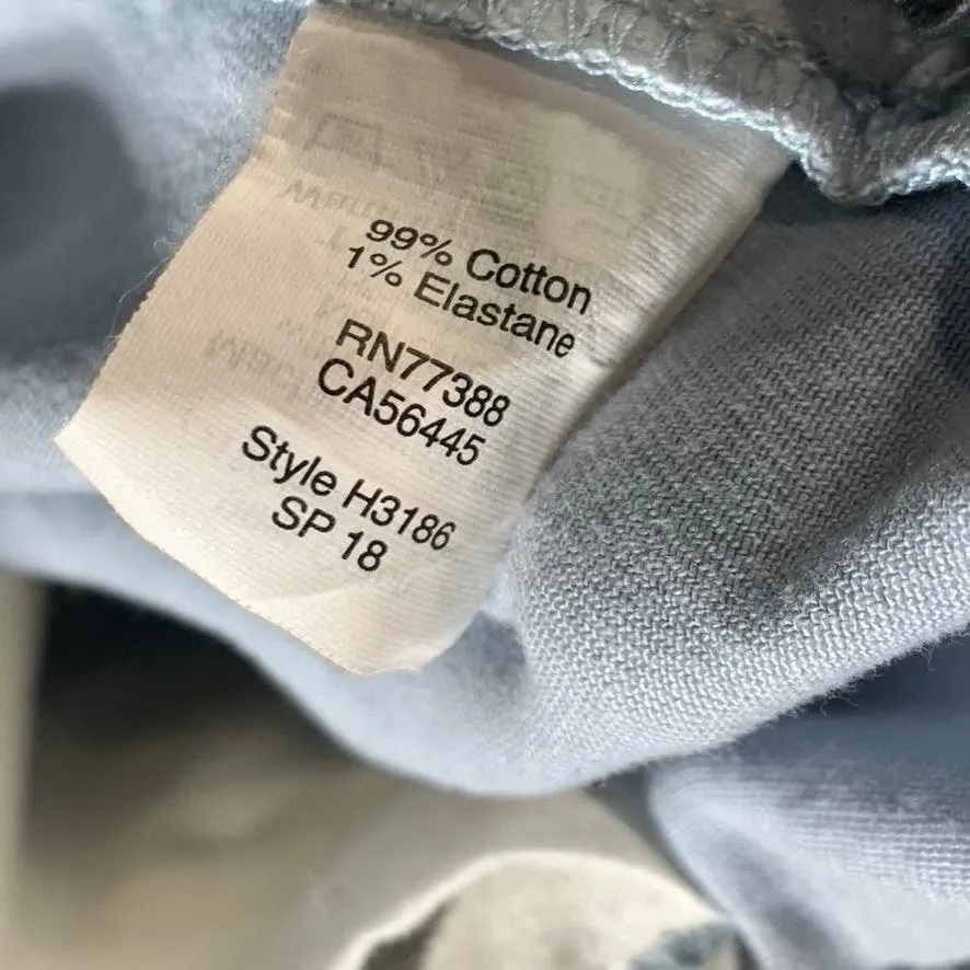 J. CREW Men's Light Blue Flex Sutton Straight-Fit Chino Pants SZ 31X32