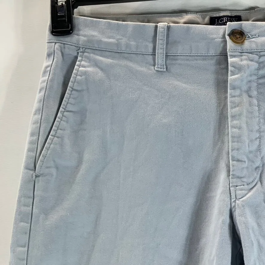 J. CREW Men's Light Blue Flex Sutton Straight-Fit Chino Pants SZ 31X32