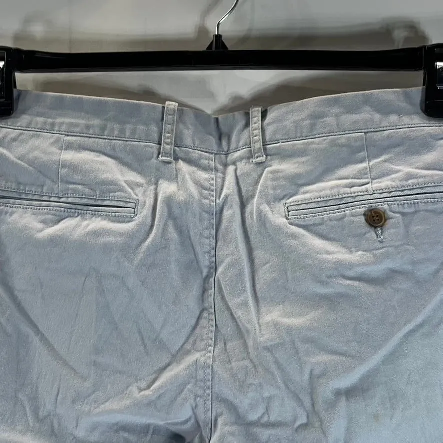 J. CREW Men's Light Blue Flex Sutton Straight-Fit Chino Pants SZ 31X32
