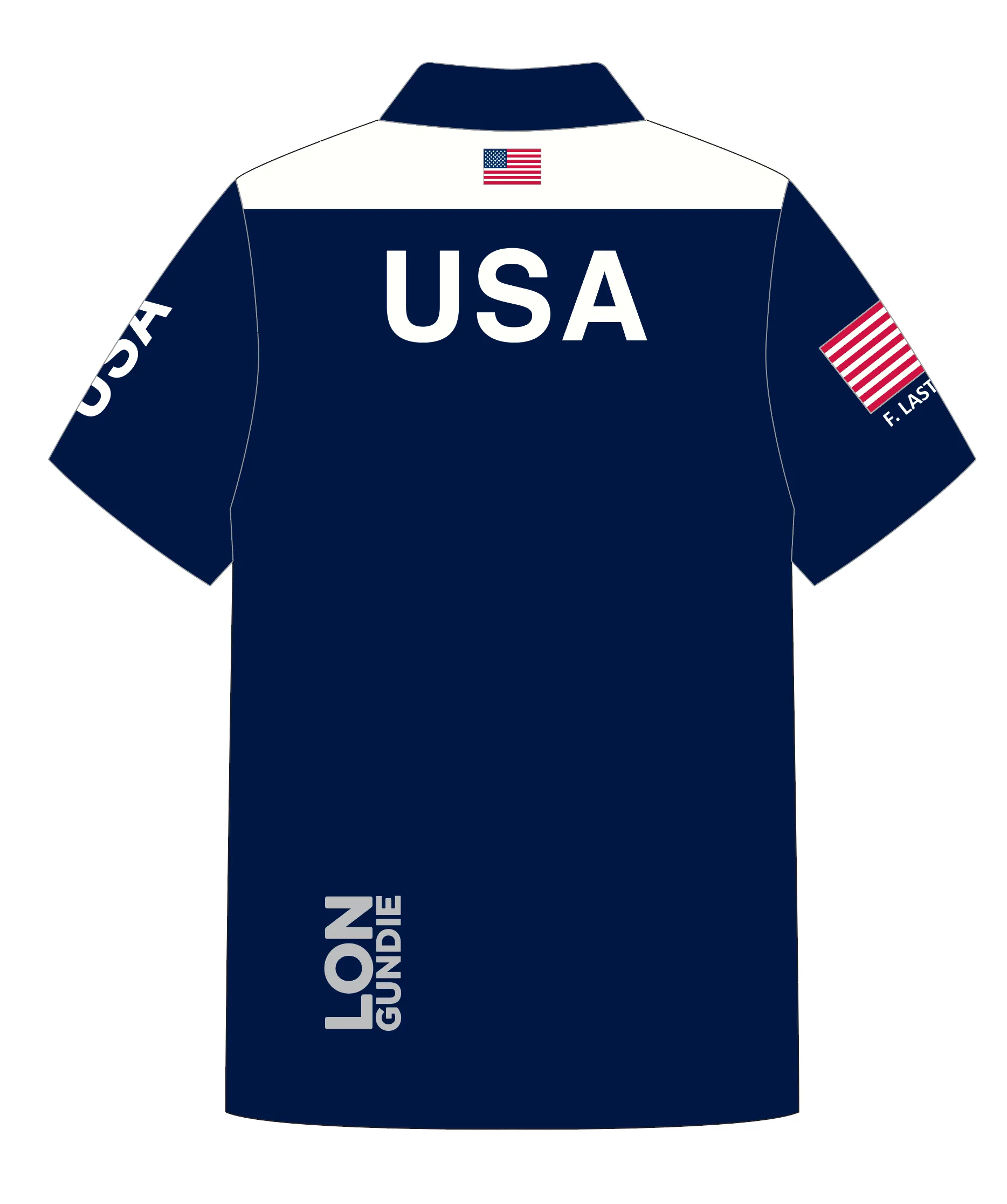 JR POLO SHIRT TOP SHORT SLEEVE BLUE | USODA WORLDS | PSNLZ'D