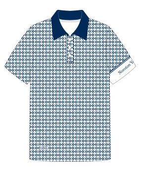 JR POLO SHIRT TOP SHORT SLEEVE NAVY | NOROTON YC
