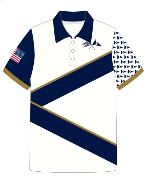 JR POLO SHIRT TOP SHORT SLEEVE WHITE | JAMES ISLAND YC | PSNLZ'D