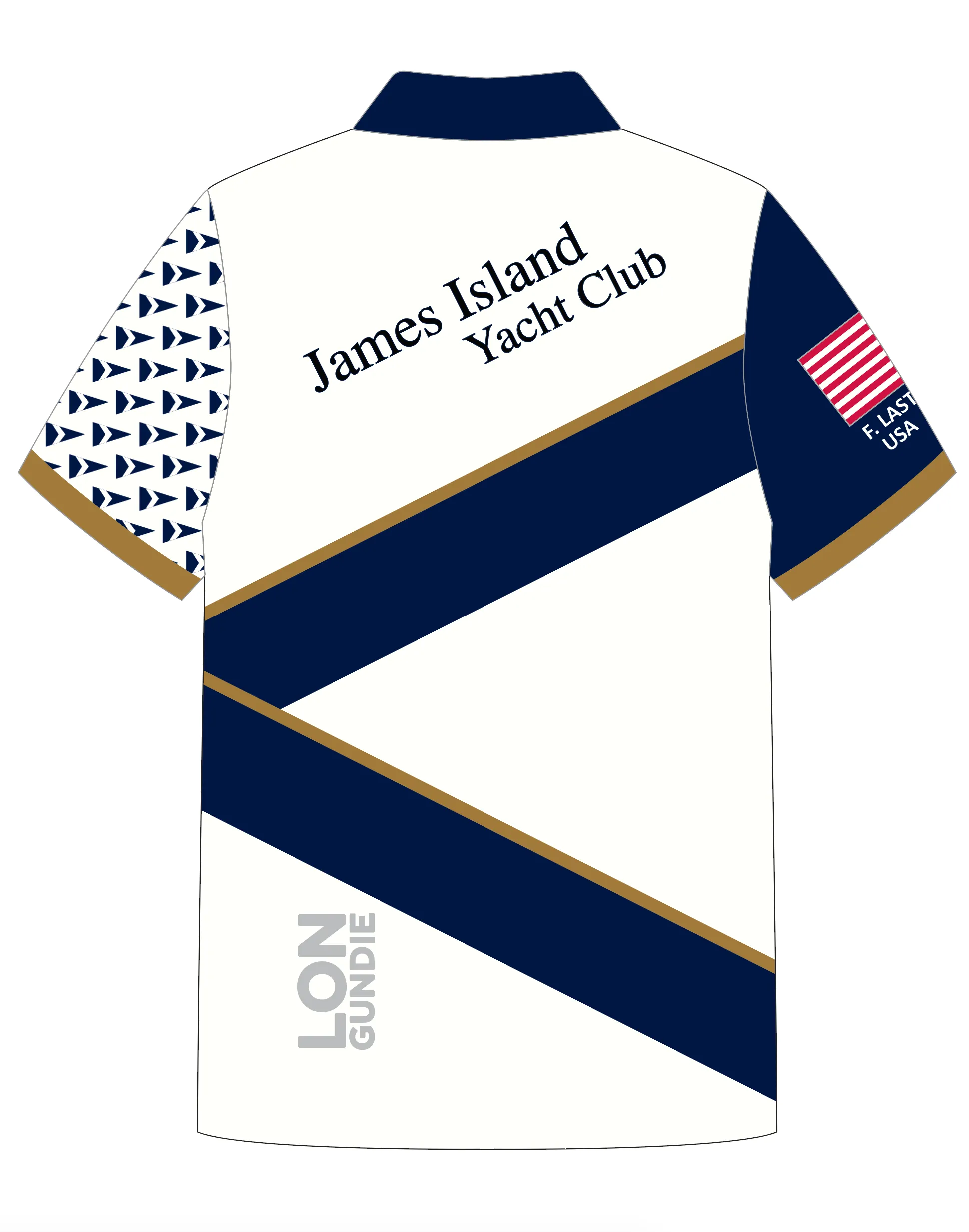 JR POLO SHIRT TOP SHORT SLEEVE WHITE | JAMES ISLAND YC | PSNLZ'D