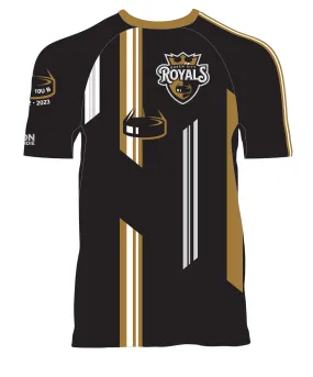 JR TECH-TEE TOP SHORT SLEEVE BLACK | QCR 10UB | PSNLZ'D