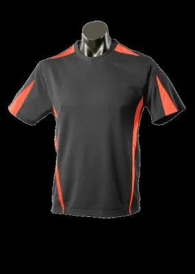 Kids Eureka Tee Black/Orange
