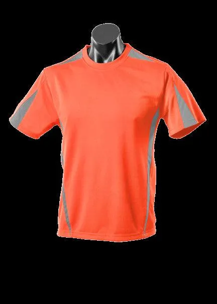 Kids Eureka Tee Orange/Charcoal