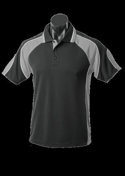 Kids Murray Polo Black/Ashe