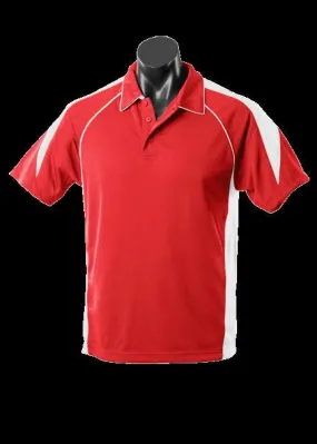 Kids Premier Polo Red/White