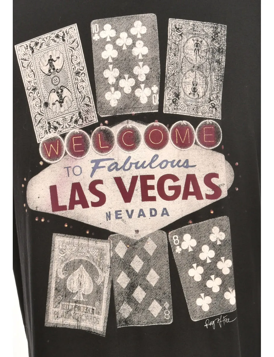 Las Vegas Printed T-shirt - L