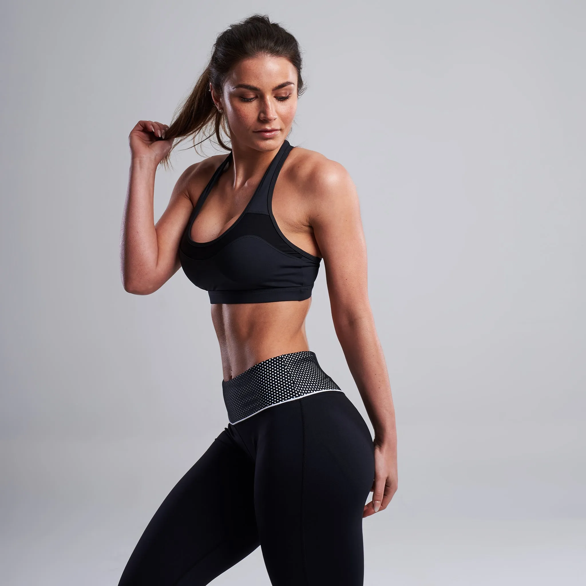 Lasya Sports Bra in Black
