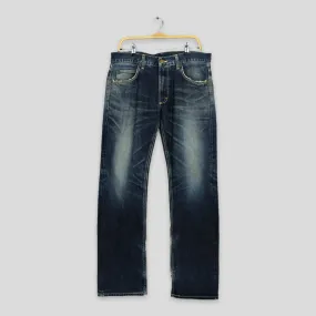Lee Riders Blue Stonewash Jeans Size 34x33